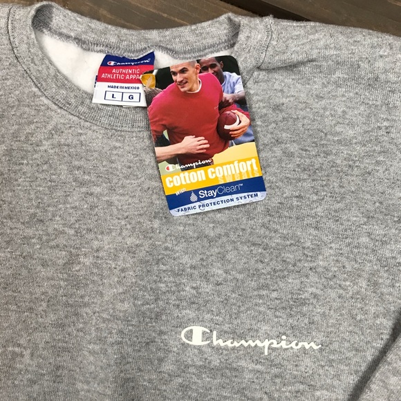 Vintage Champion Spellout Crewneck - Picture 3 of 4